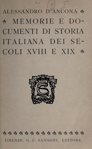 STORIA D'ITALIA - STORIA CRONOLOGICA DI.