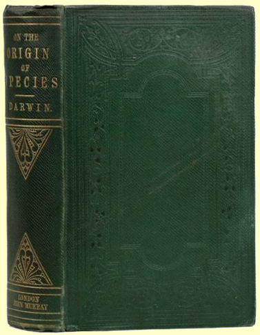 The Origin of Species by Charles Darwin.