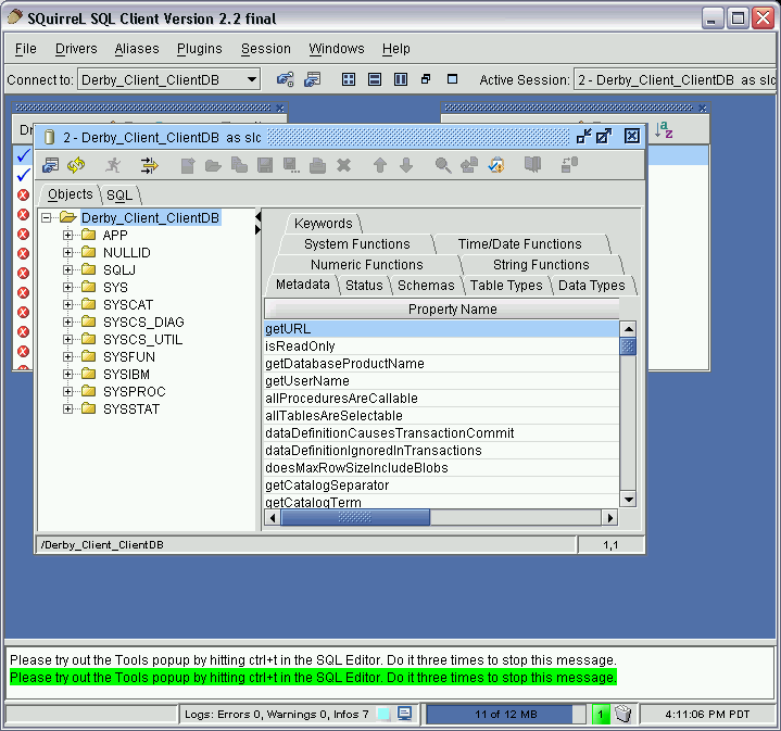GettingStarted – squirrel-sql.