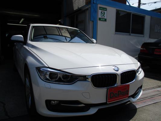 BMW　320d　キズへこみ　板金修理