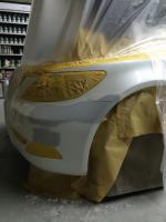 レクサス　LS460　キズへこみ　板金修理