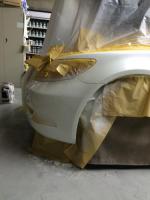 レクサス　LS460　キズへこみ　板金修理