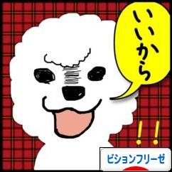 にほんブログ村 犬ブログ ビションフリーゼへ