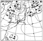 速報　気圧配置