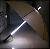 Rain-Glo LEDライトアップ傘 ベージュ UERGAD-BG