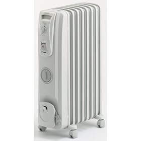 DeLonghi オイル・ラジエターヒーター L字型フラットフィン8枚 R730812TF
