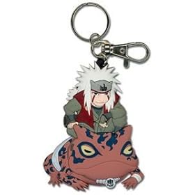 キーホルダー(ラバー) ナルト NARUTO [自来也(チビ)]【並行輸入】