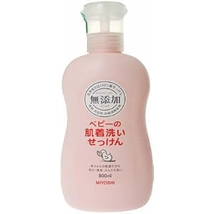 無添加 ベビーの肌着洗いせっけん 800ml