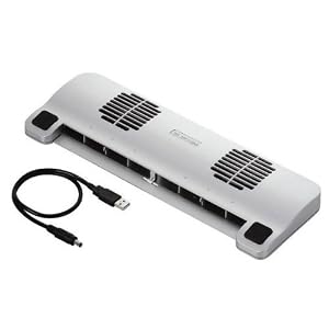 ELECOM 冷え冷えクールブリザード ノートパソコン冷却台 SX-CL03MSV
