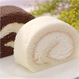 ≪ホワイトデースイーツ≫北海道 ベイクド・アルル 純白ロール＆ショコラロール