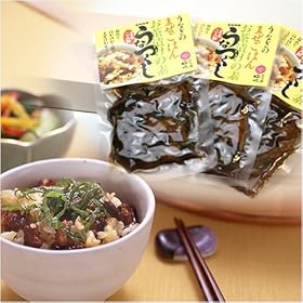 【浜名湖山吹】インターネット限定価格。送料込 うな茶漬け・混ぜご飯の素「うなつくし」3袋セット