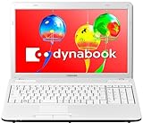 TOSHIBA dynabook B351/121C ノートPC Windows7HomePremium搭載 15.6型ワイド リュクスホワイト PB35121CSGW