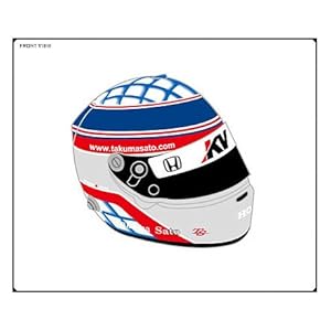 佐藤琢磨 TS ヘルメット Pin