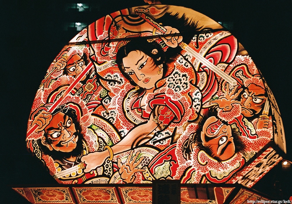 三国志 祝融夫人奮戦の図