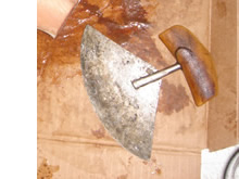 「ウルゥ」と呼ばれるナイフ