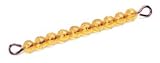 Montessori Golden Bead Ten Bars Set of 45