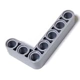 LEGOブロック・純正パーツ<テクニック・リフトアーム>Light Bluish Gray・3...