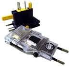 デバイスネット ゴーコン(クリアタイプ):合体型マルチ電源形状変換プラグ RW34C