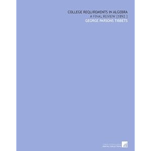 Intermediate Algebra REVIEW for FINAL EXAM