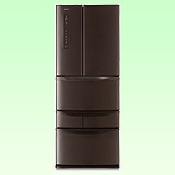 東芝 481L 6ドア冷蔵庫（グランブラウン）TOSHIBA VEGETA ベジータ GR-F48FS-T