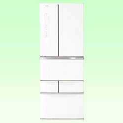 東芝 510L 6ドア冷蔵庫（シェルホワイト）TOSHIBA VEGETA ベジータ GR-F51FS-WS
