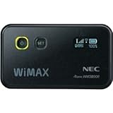 日本電気 WiMAXモバイルルータ AtermWM3800R ブラック PA-WM3800R(AT)B