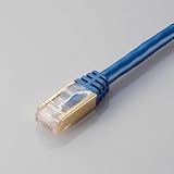エレコム CAT7対応 LANケーブル 2m(ブルーメタリック) LD-TWS/BM2
