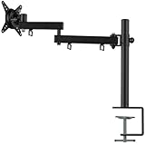 グリーンハウス 液晶ディスプレイアーム 4軸 クランプ式 GH-AMC03