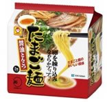 マルちゃん　たまご麺　【醤油とんこつ】　(5食パック)
