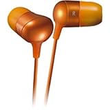 ビクター ステレオミニヘッドホン (オレンジ)victor マシュマロ HA-FX35-D