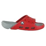 (クロックス) CROCS サンダル electro slide kids キッズ レッド electro-slide-kids-10706-red-lightgrey