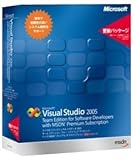Visual Studio 2005 Team Editionfor for Software Developers with MSDN Premium 更新 Visual Studio 2005 Team Editionfor for Software Developers with MSDN Premium 更新
