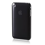 Simplism iPhone 3G/3GS用 クリスタルカバー スモーキーブラック TR-CRCOIP-SB