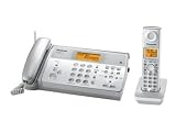 Panasonic デジタルコードレス感熱紙ファクス(子機1台付き) KXPW211DLSシルバー KX-PW211DL-S
