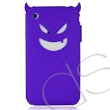 iPhone 3G / 3GS ケース （カバー）デビル Devil（パープル）