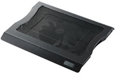ELECOM 冷え冷えクーラー 大型静音ファン 15.4~17インチW対応 ブラック SX-CL10LBK
