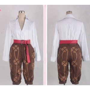 高品質コスプレ衣装 COSFAMILY 1245 ◆ ONE PIECE ワンピース 　赤髪のシャンクス   風　完全オーダーメイド対応可