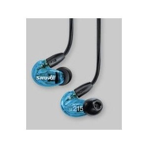 .【国内正規品】 SHURE 高遮音性イヤホン SE215 Special Edition トランススルーセントブルー SE215SPE-A.