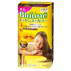 【花王】ブローネ エッセンスプラスカラー クリーム #3GC やや明るいシックブラウン