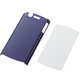 ELECOM ｄｏｃｏｍｏ MEDIAS 対応 シェルカバー ブルー PD-NCM1PVBU
