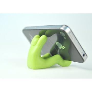 [i-CLUE] YOGA - スマホスタンド /人間スタンド/ YOGA Smart phone stand (5色) (Green)