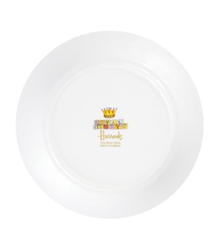 英国Harrods（ハロッズ） ウィリアム王子＆キャサリン妃　ロイヤルベビー記念 20cmプレート皿 数量限定　英国製陶磁器【並行輸入品】