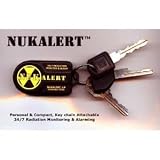 NukAlert Nuclear Radiation Detector / Monitor (keychain attachable) Alarm 放射線検出警報機