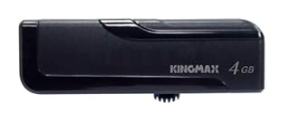 KINGMAX Popシリーズ PD-02 USBメモリー 4GB Black ReadyBoost対応 キャップいらずのスライド式USB PD-02 BK4GB Kingmax PD-02 BK4GB