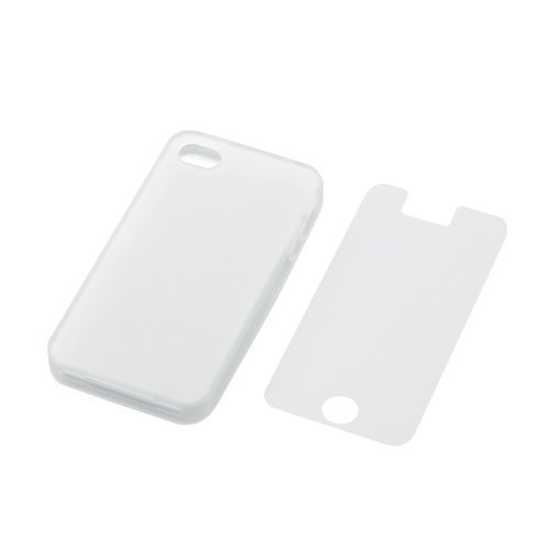 ELECOM iPhone4S 対応  ソフトケース クリア (ダイヤモンドカット) PS-A11UCCR