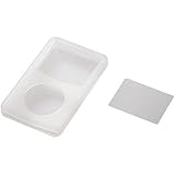 ELECOM iPod classic用シリコンケース 液晶保護フィルム クリア AVD-SCACL12CR