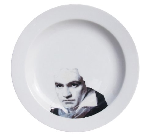 【おもしろ食器シリーズ】 フェイスディッシュ ベートーベン SAN2208-1