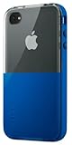 BELKIN iPhone 4G 専用 ソフトシェルケース (ポリカーボネート素材使用) シールドエクリプス ブルー F8Z621qe142