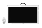 SHARP フリースタイルAQUOS 20型 地上・BS・110度CSデジタルハイビジョン液晶テレビ ホワイト系 LC-20F5-W