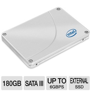 Intel SSD 520 Series(Cherryville) 180GB 2.5inch Reseller BOX SSDSC2CW180A3K5